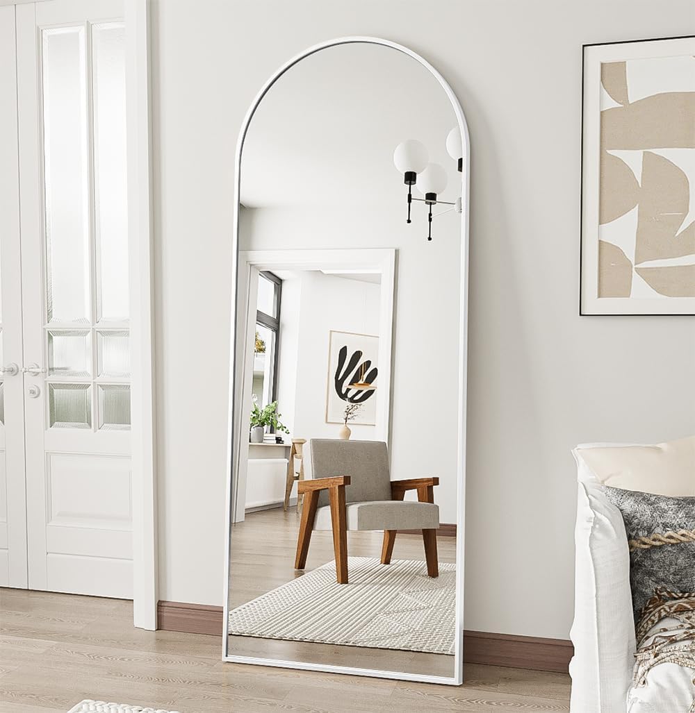 Full Length Mirror with Stand, 70"×26" Hanging, Leaning or Standing Mirror, Wall-Mounted Full Body for Bedroom, Living Room, Dressing Room Home Decor - Gold